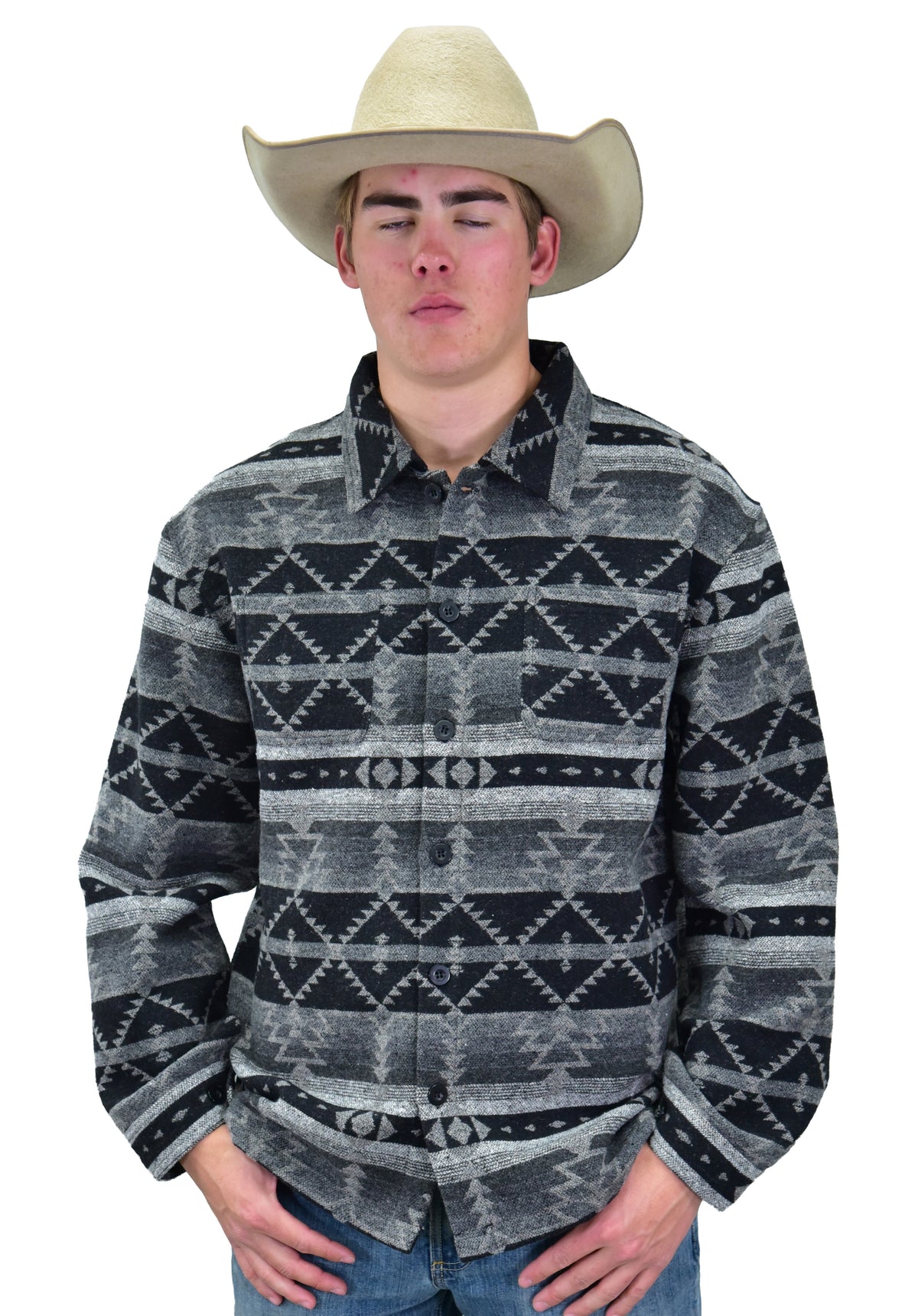 Men's Vintage Aztec Jacket