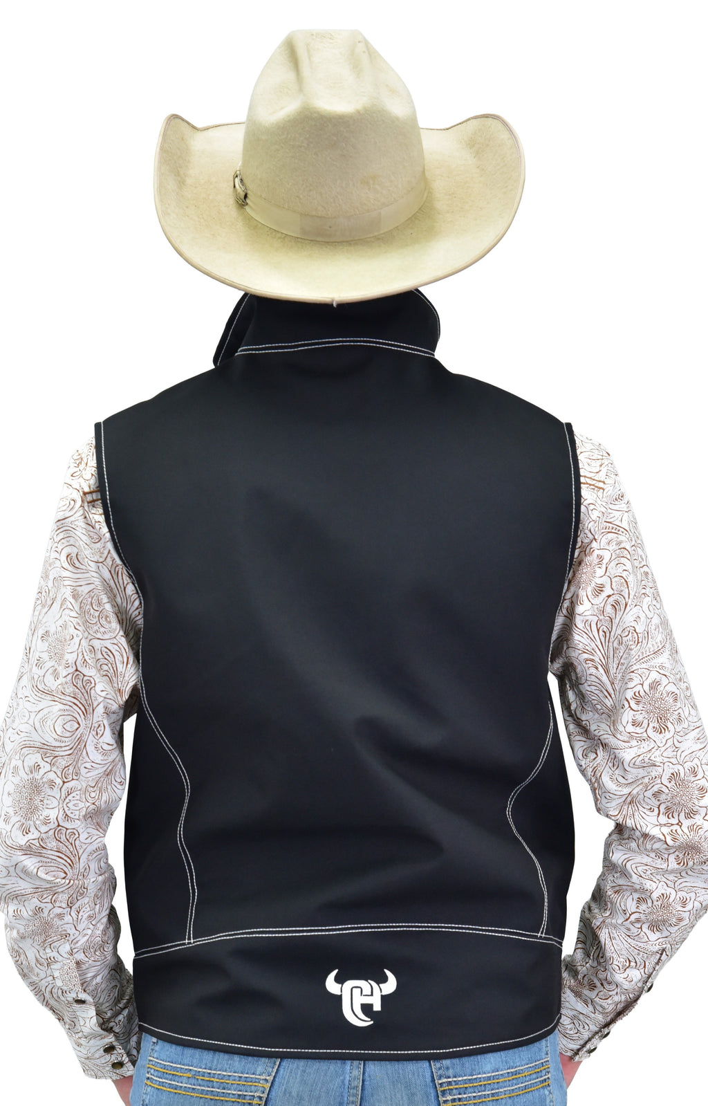 Mens Cowboy Hardware - Fence polyshell vest