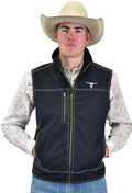 Mens Cowboy Hardware - Fence polyshell vest