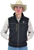 Mens Cowboy Hardware - Fence polyshell vest