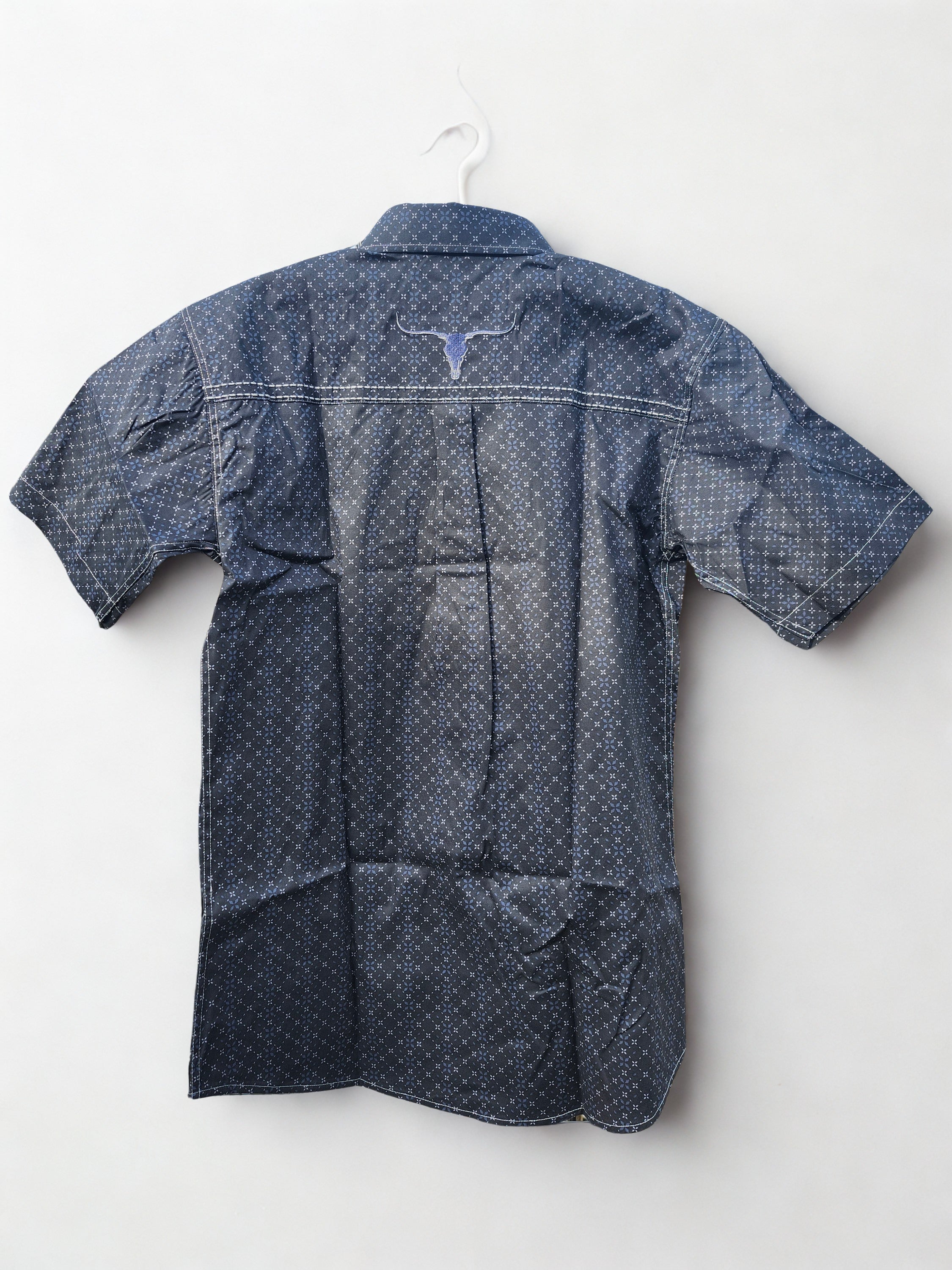 Wild Jewel S/S print w/ buttons