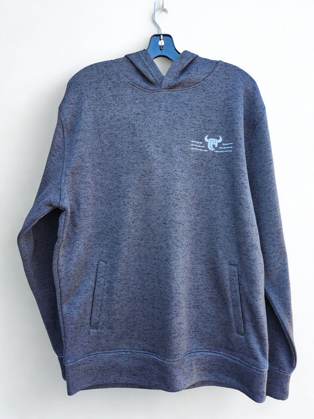 Barb CH Speckle Gleece Hoody - Black