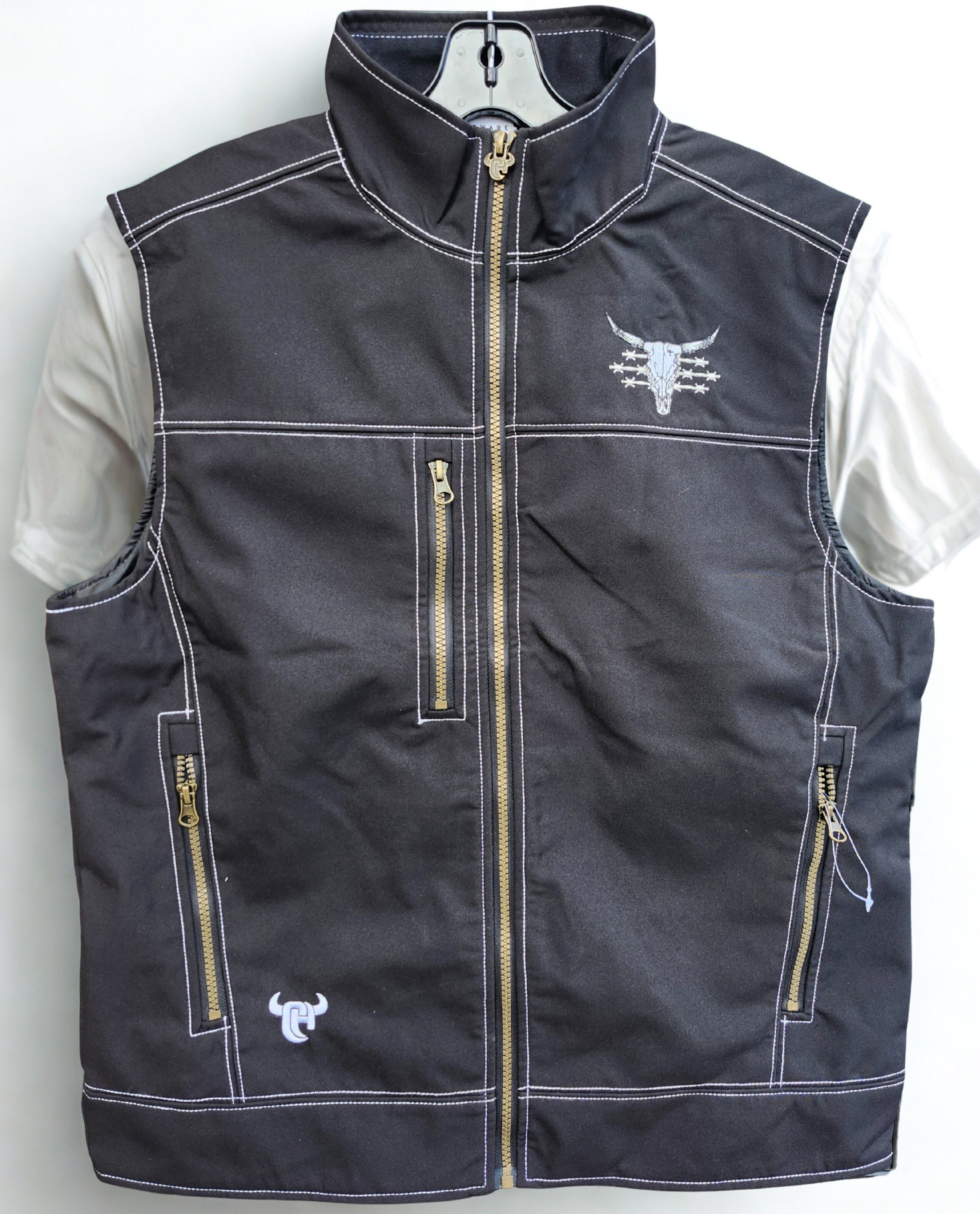 Live Free Tech Woodsman Vest - Black