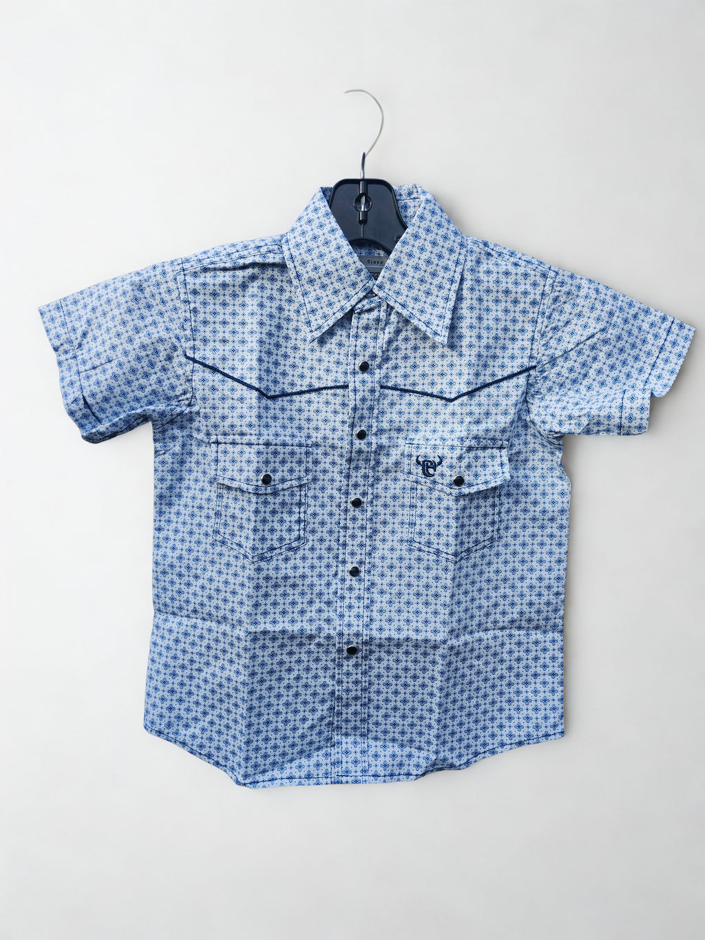 YTH McKay S/S Print, Blue