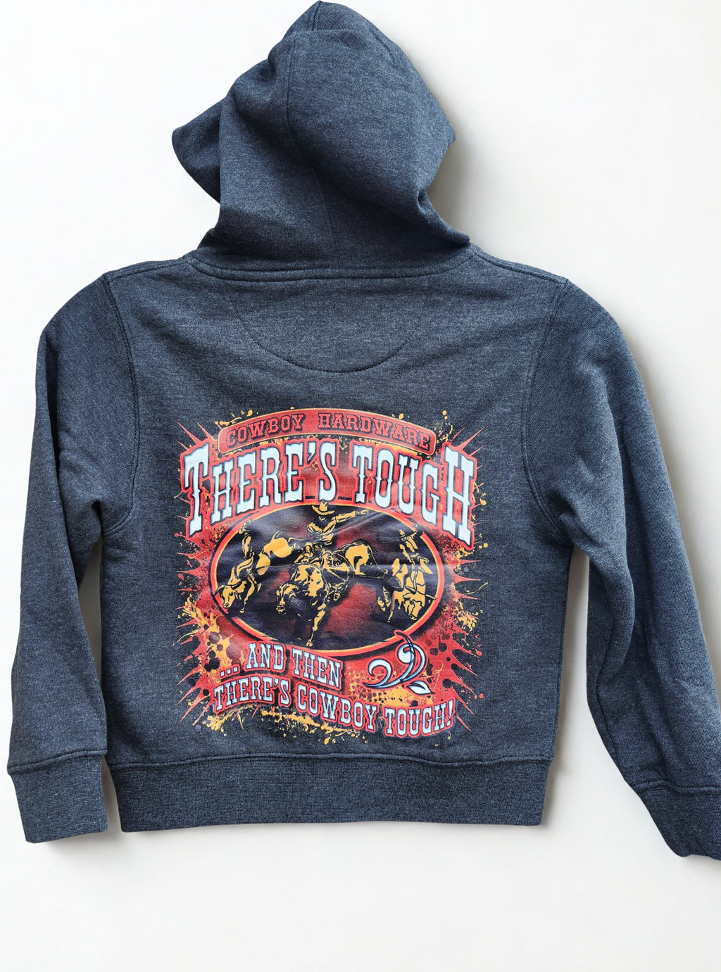 There's Tough FZ Hoody - Grey Heather