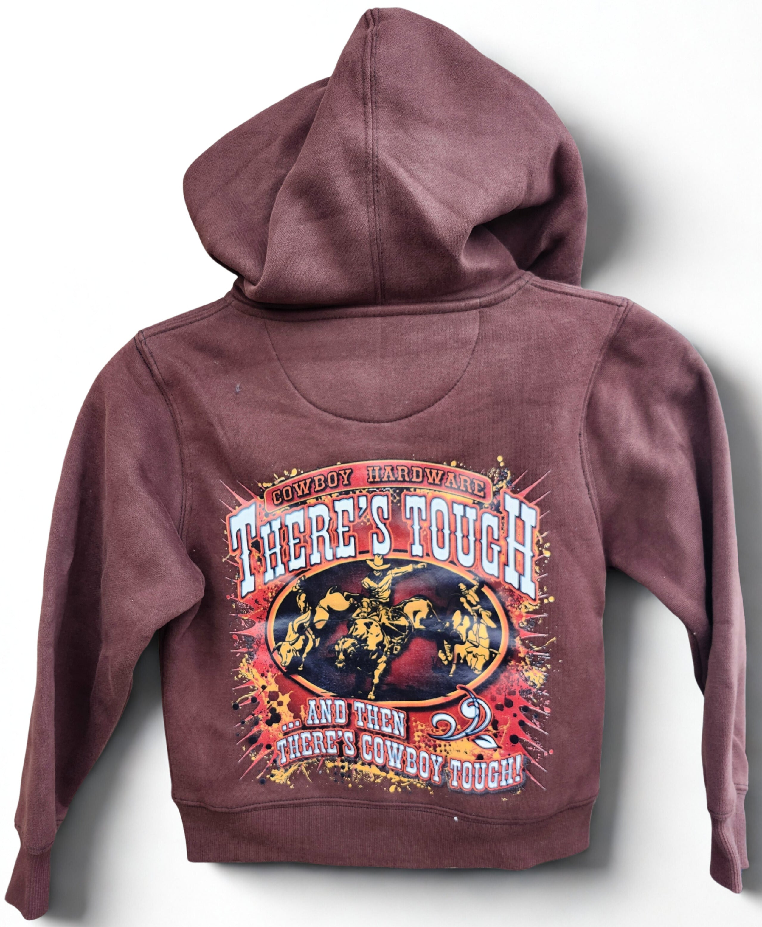 There's Tough FZ Hoody - Dark Chocolate
