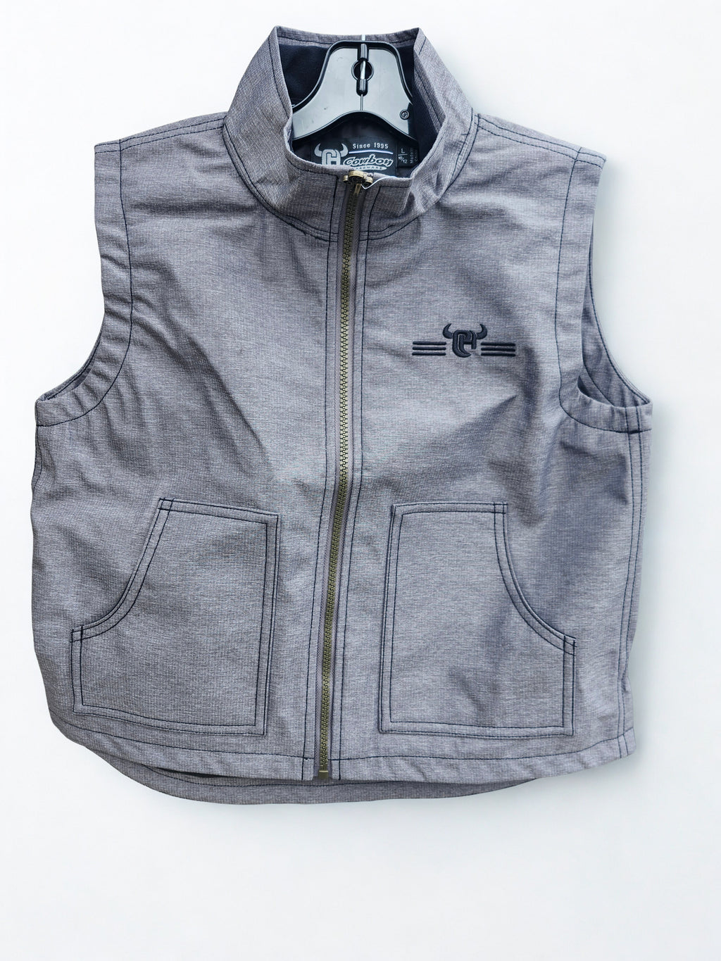 YTH Bar CH Tech Woodsman Vest - Charcoal