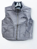 YTH Bar CH Tech Woodsman Vest - Charcoal