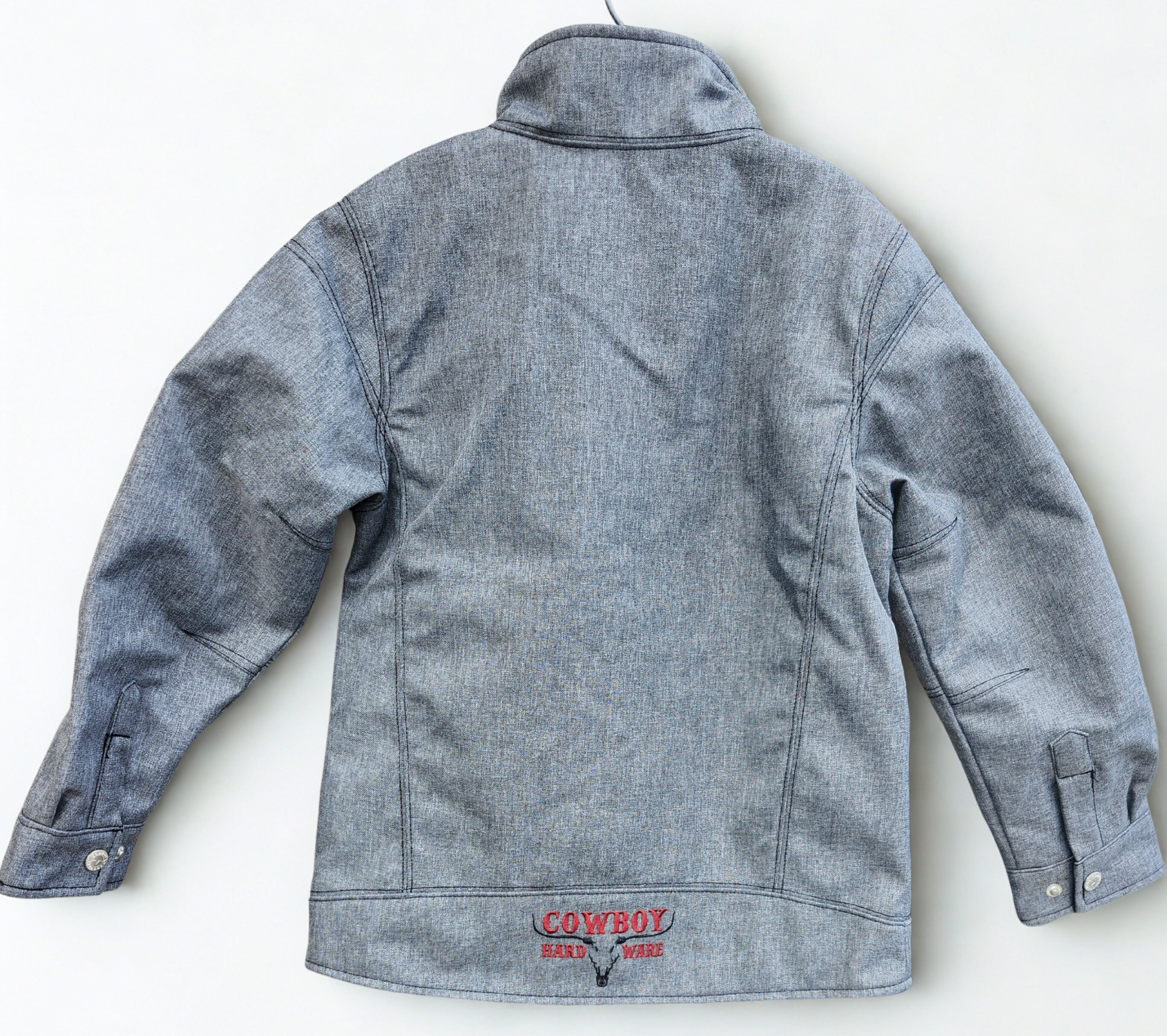 Ghost Skull Tech. Jacket - Heather Black