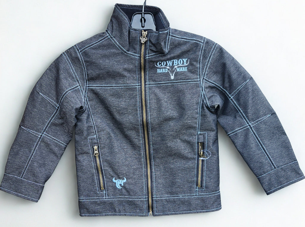 Ghost Skull Tech. Jacket - Grey Heather