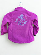INF/TOD Too Cute To Cry PS Jacket - Berry