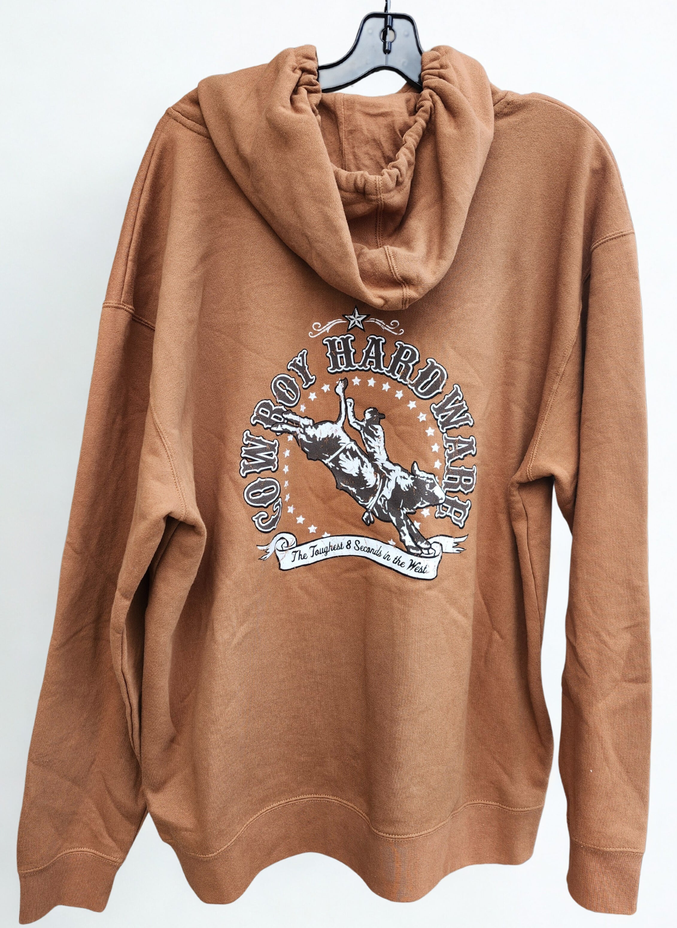 Toughest 8 Seconds Hoody - Tan