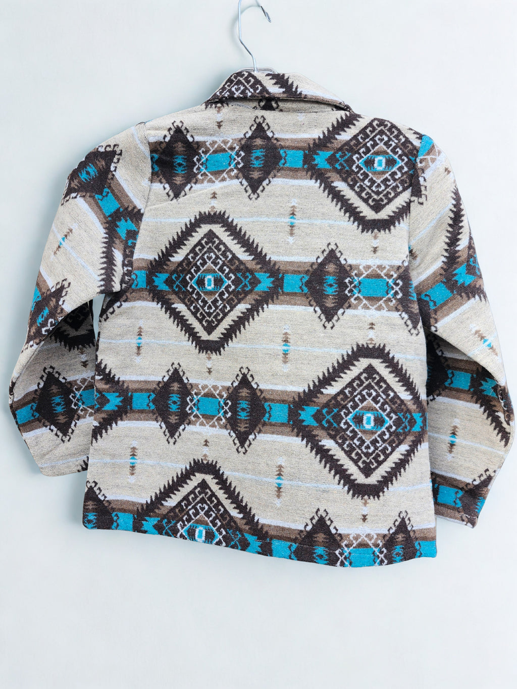 Aztec Shirt Jacket - Tan