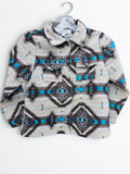Aztec Shirt Jacket - Tan