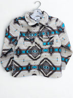Aztec Shirt Jacket - Tan