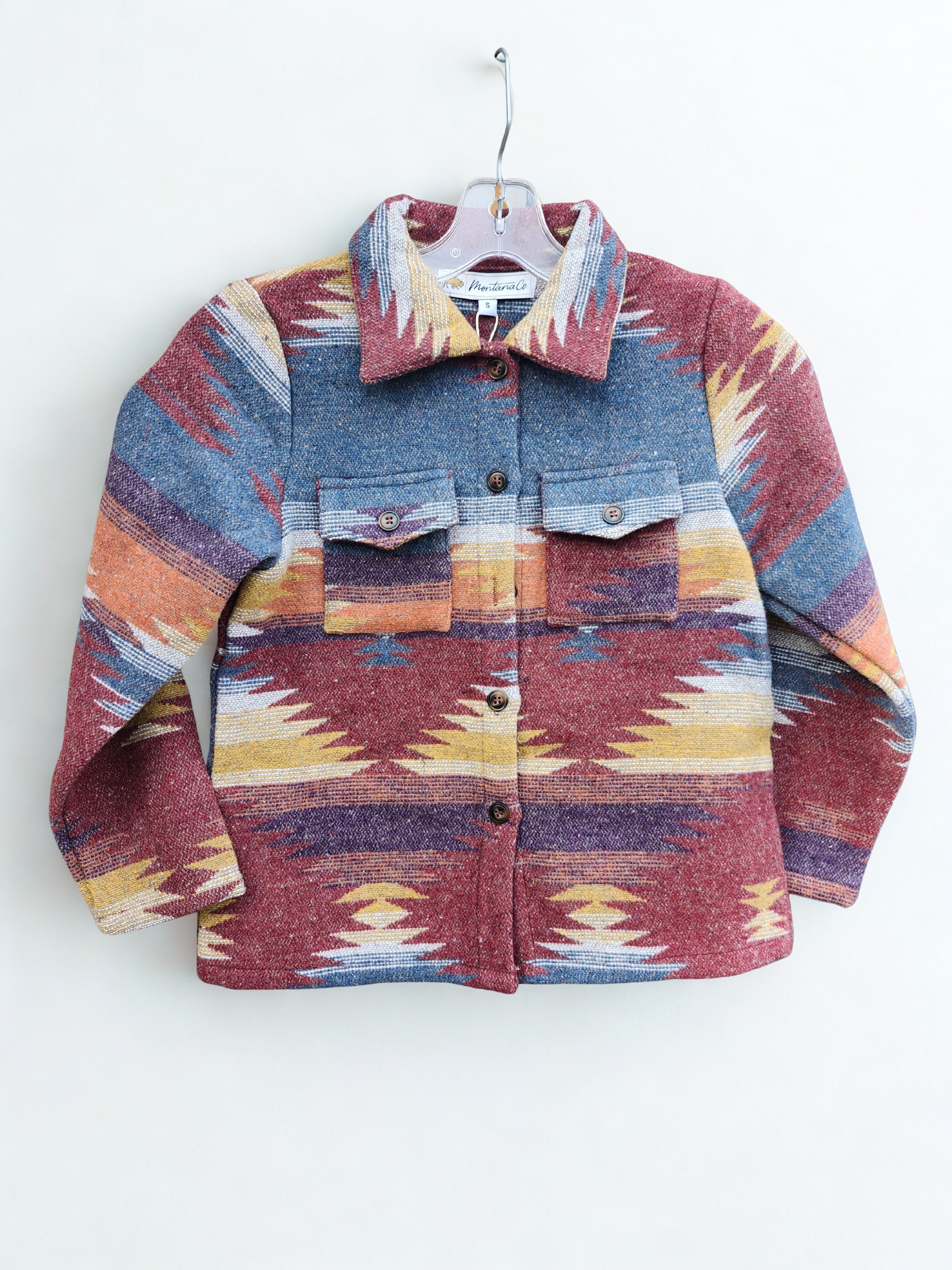 Aztec Shirt Jacket - multi