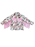 Cactus Floral LS Pearl Snap Shirt