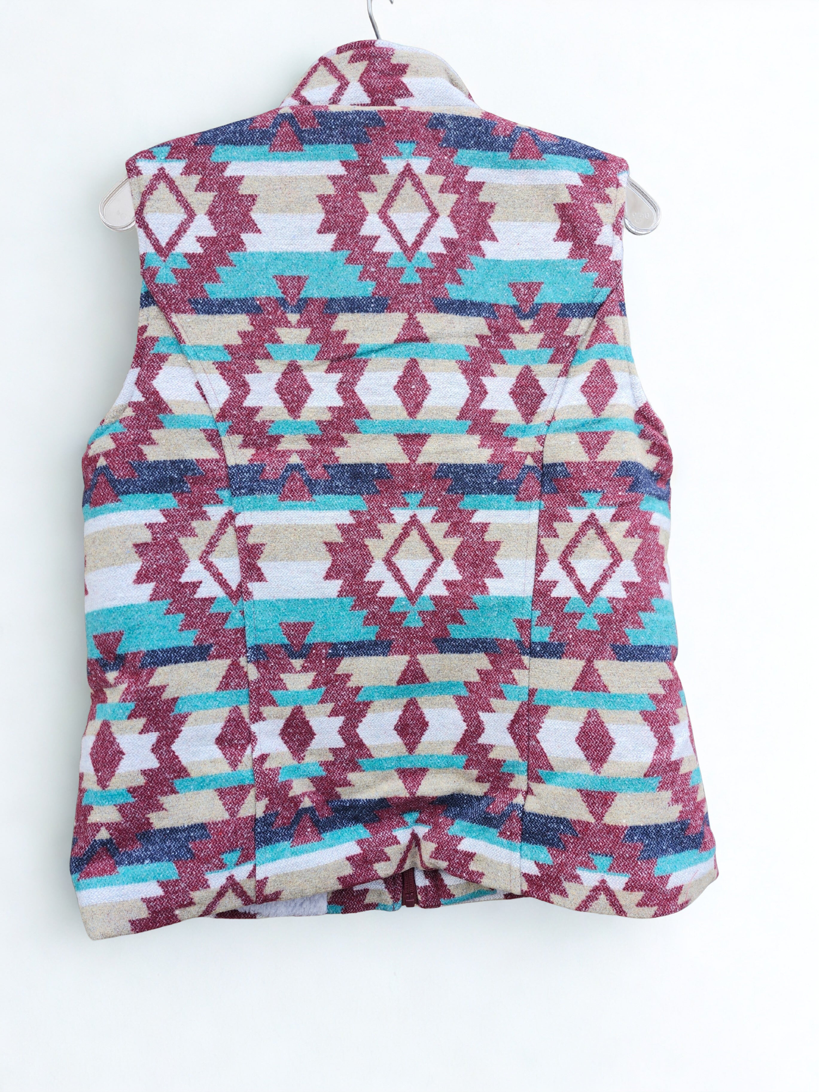 Multi Color Aztec vest