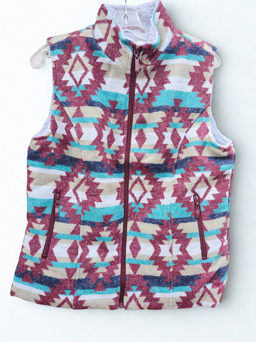 Multi Color Aztec vest