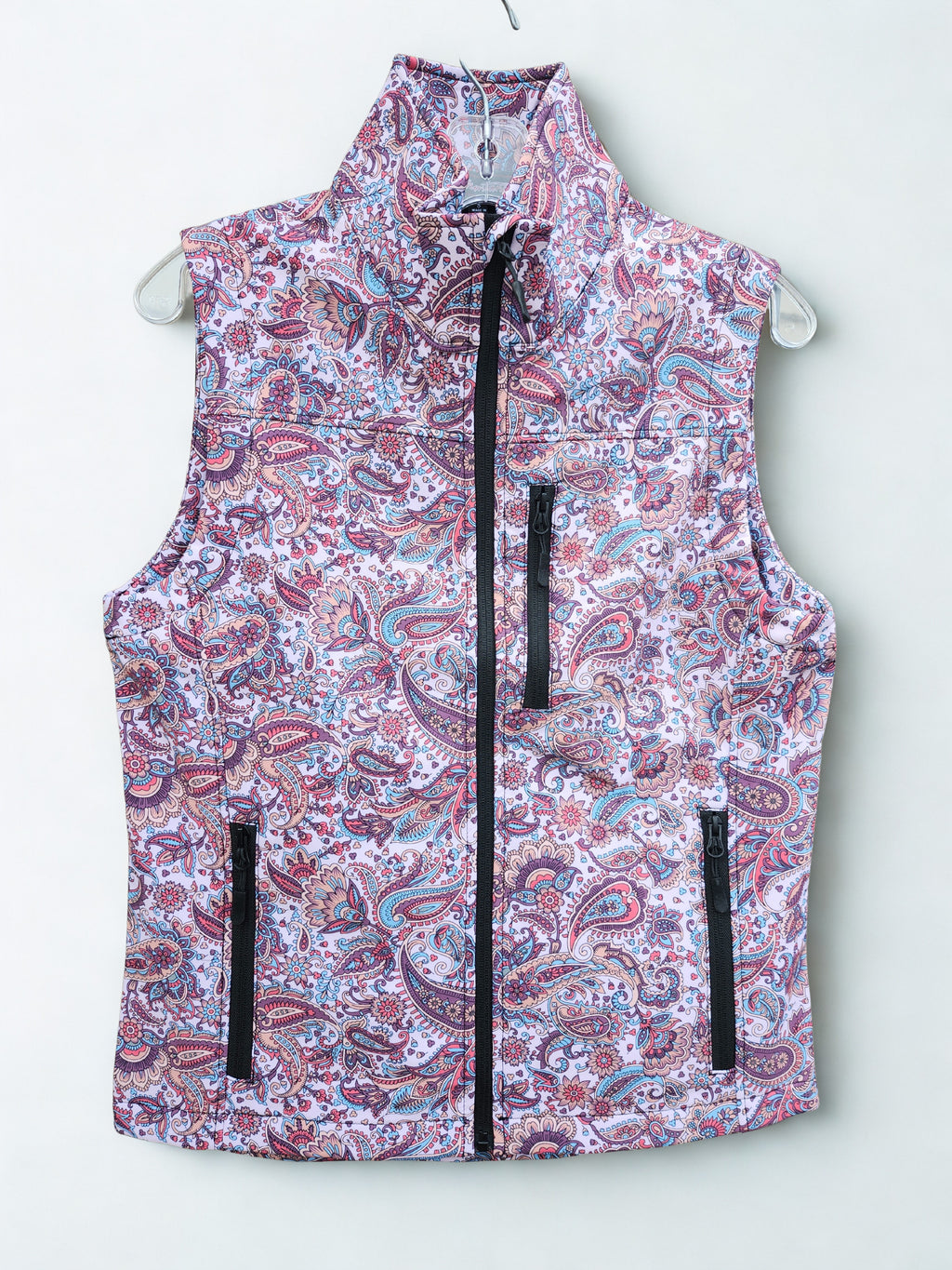 Purple Aztec Softshell Vest