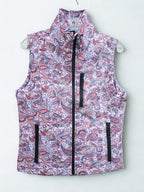 Purple Aztec Softshell Vest