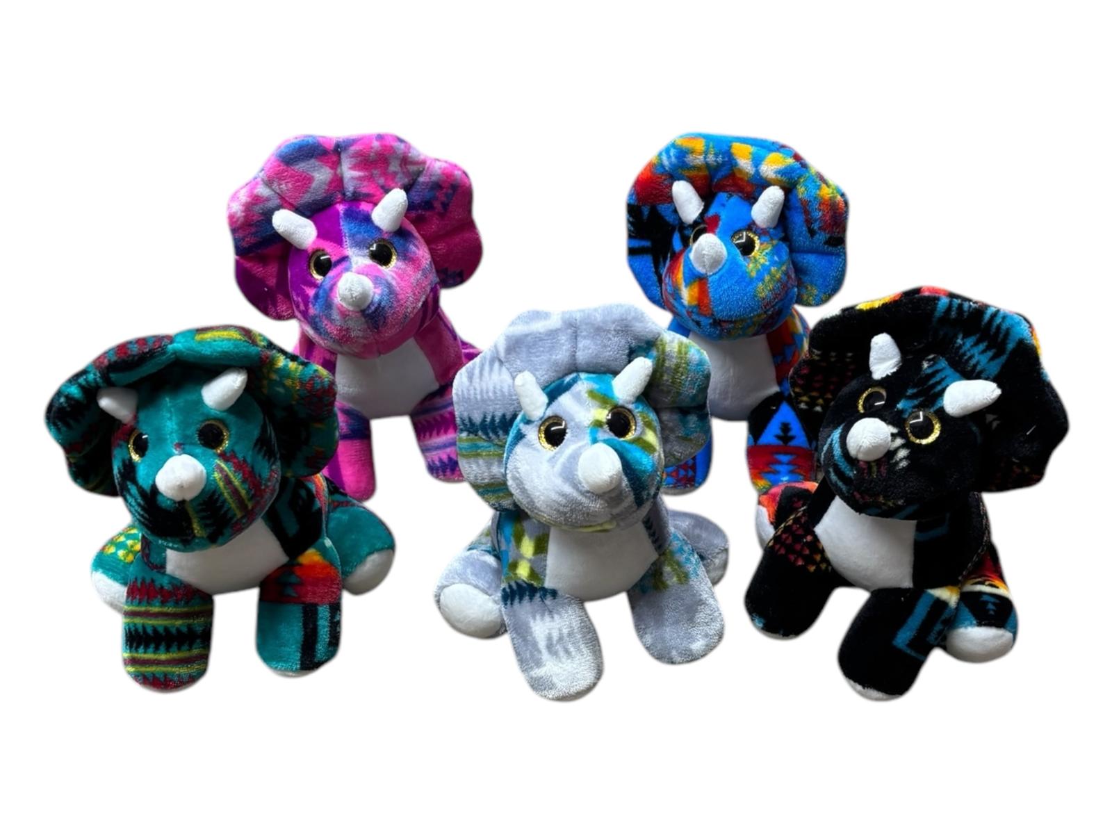 Plush Stuffed Triceratops