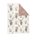Highland Bloom Throw Blanket
