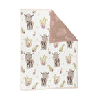 Highland Bloom Throw Blanket