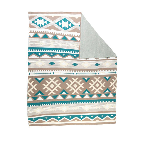Sagebrush Aztec Throw Blanket