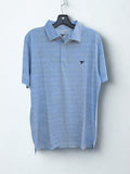 Solid Blue S/S Golf Knit