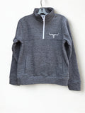 Vine Skull Knobby Fleece Cadet - Black heather